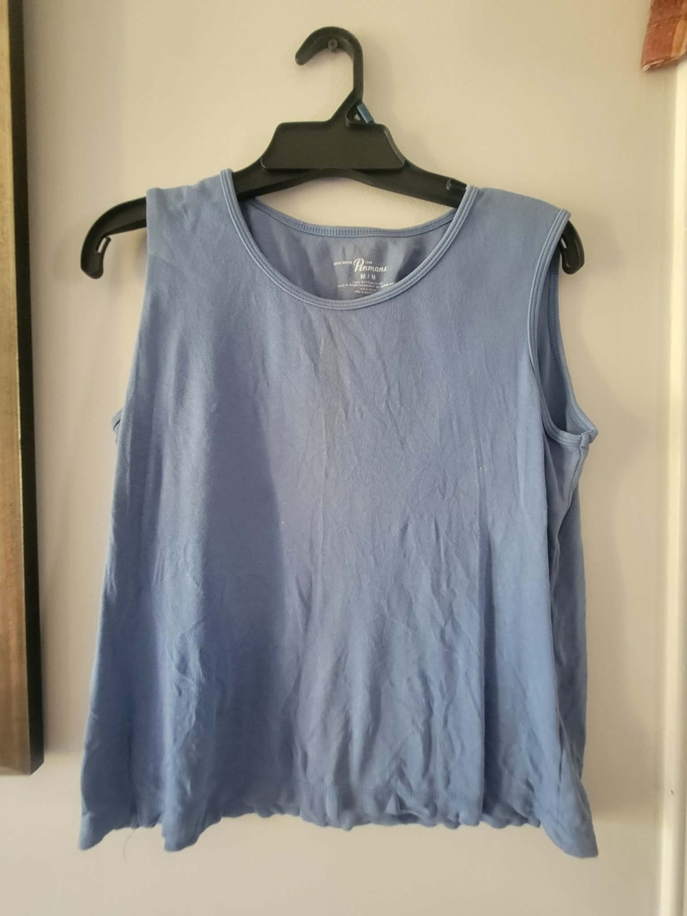 Light Blue Women's Relaxed Tank Top
